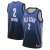 Maillot Homme All-Star 2023 Team 1 Kyrie Irving 2 Nike Bleu Swingman Maillot Homme All-Star 2023 Team 1 Kyrie Irving 2 Nike Bleu Swingman